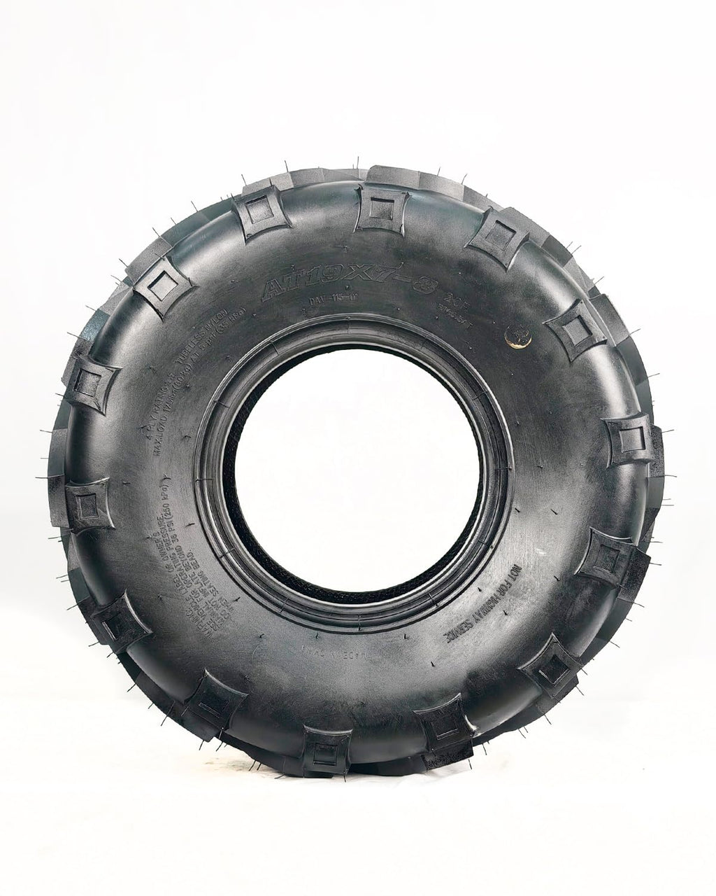 Set of 2 19x7-8 Tubeless ATV Tires V216