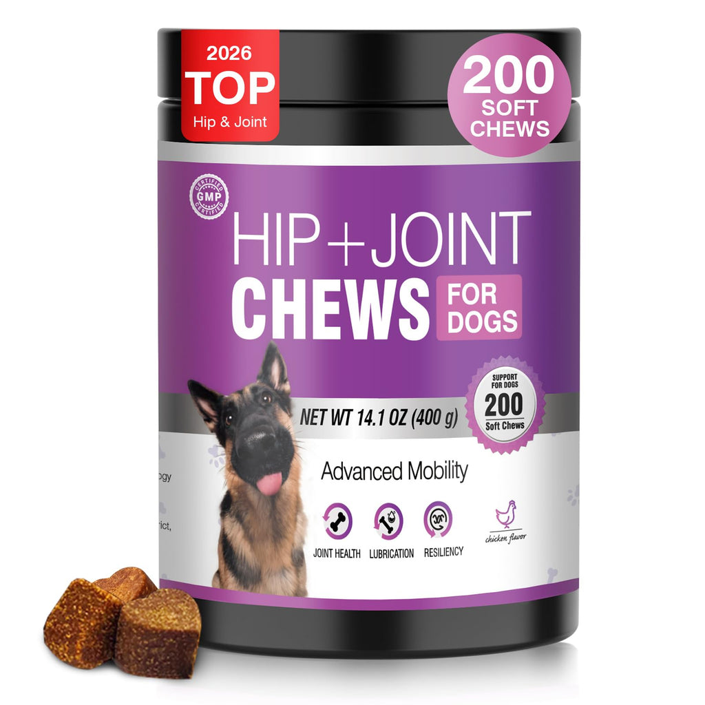 Glucosamine Chondroitin MSM Joint Supplement for Dogs 200 ct E1969