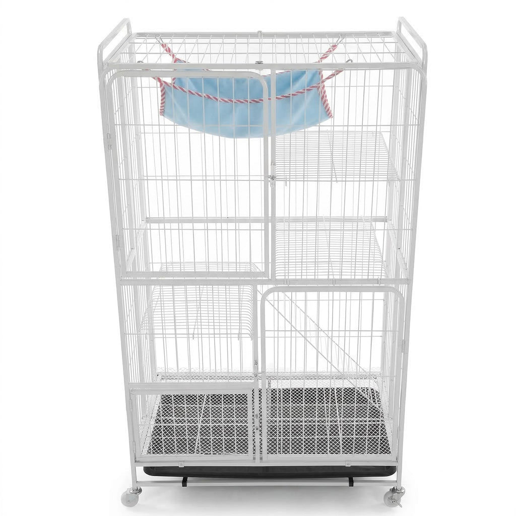 4-Tier Metal Wire Cat Playpen Y377