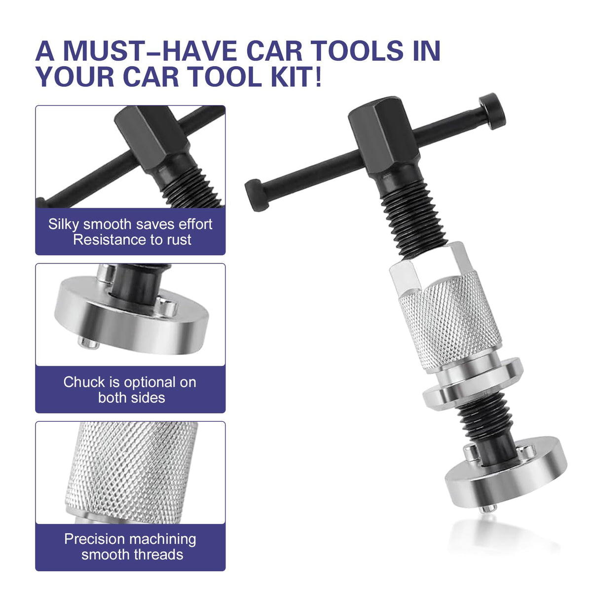 Disc Brake Caliper Tool Set with 2 Adapters C4632