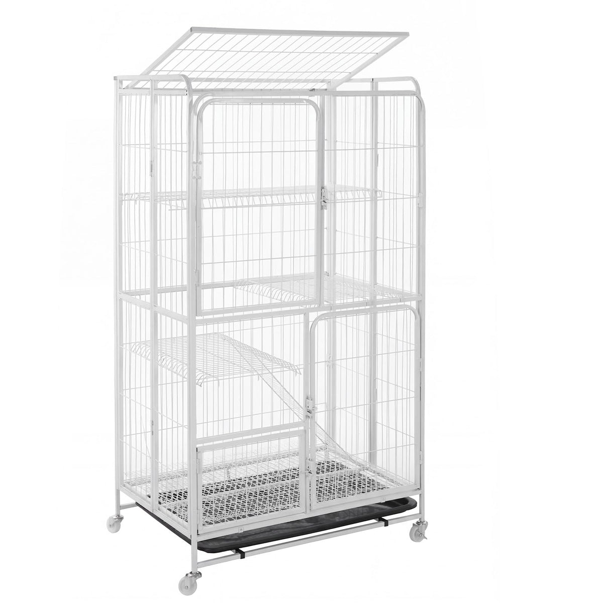 4-Tier Metal Wire Cat Playpen Y377