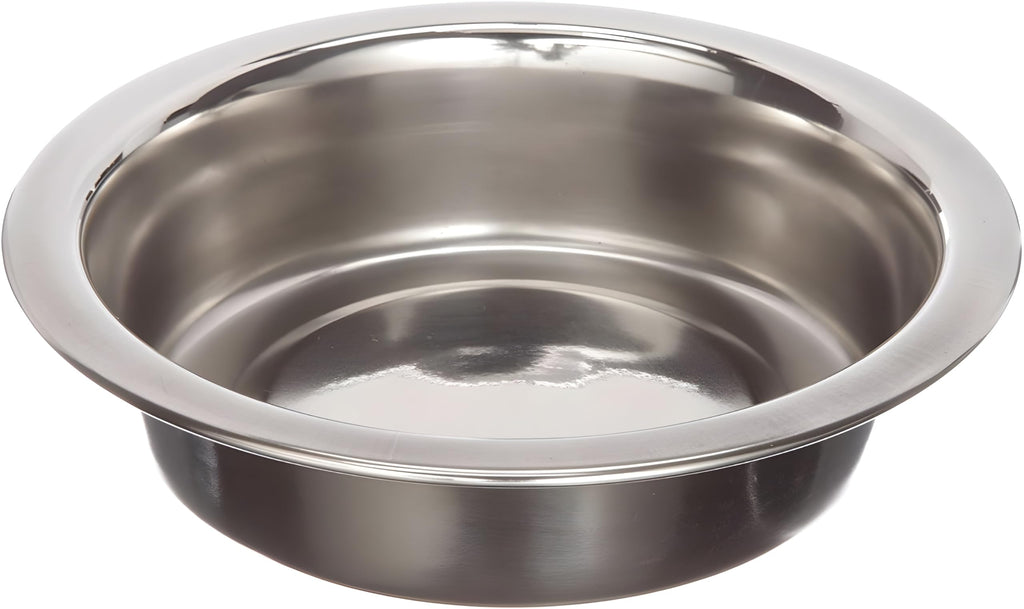 4 Pack Stainless Steel Cat & Dog Bowls, 8 oz Each P697