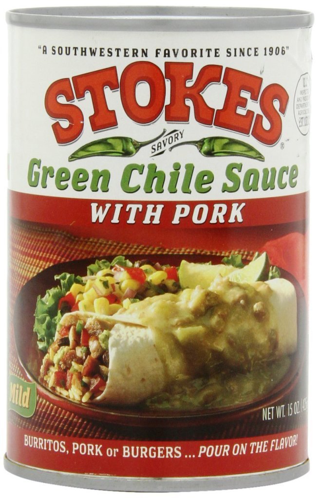 Green Chile Sauce with Pork, 2 Pack of 15 Ounce P785351