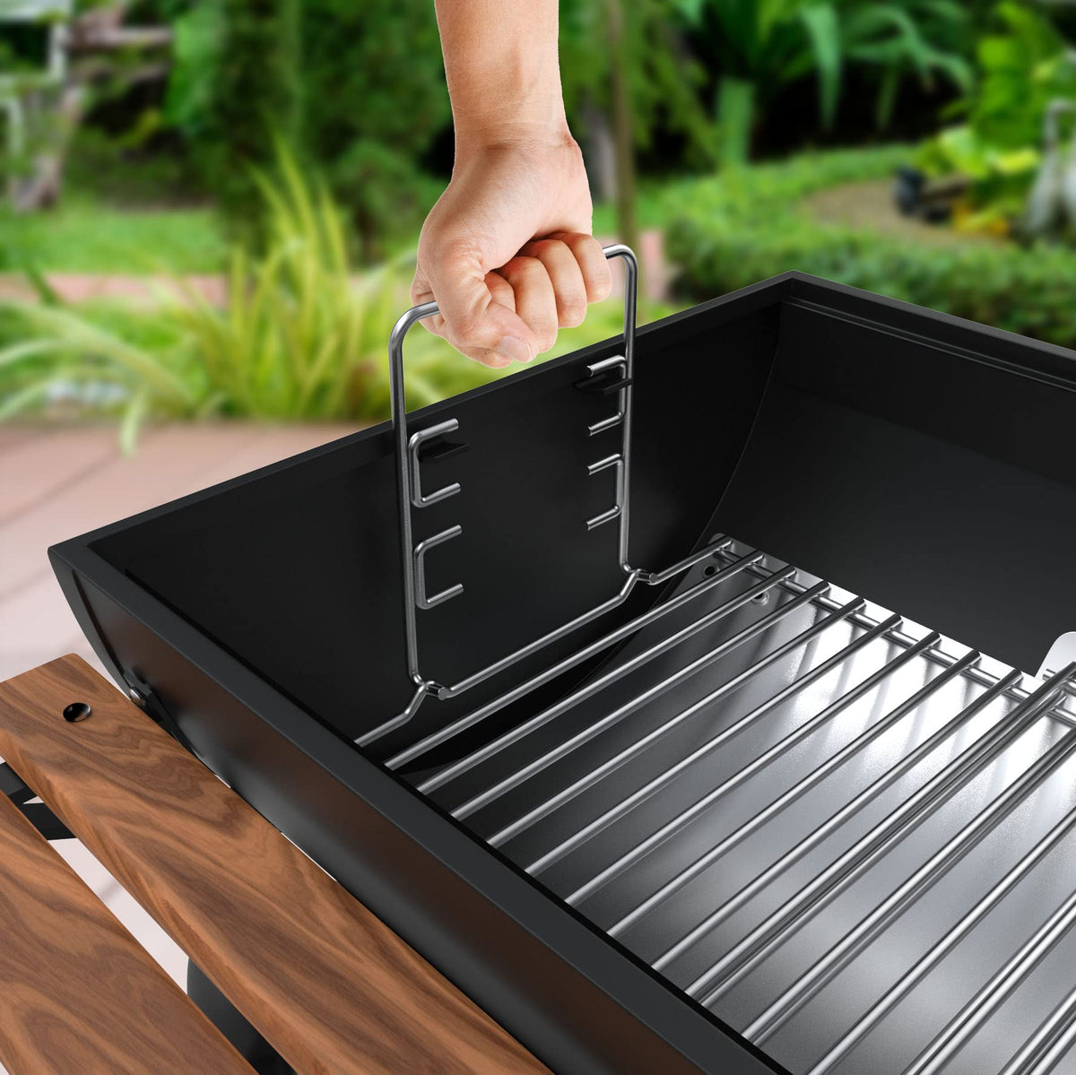 Adjustable Ash Pan for Grills Z93723