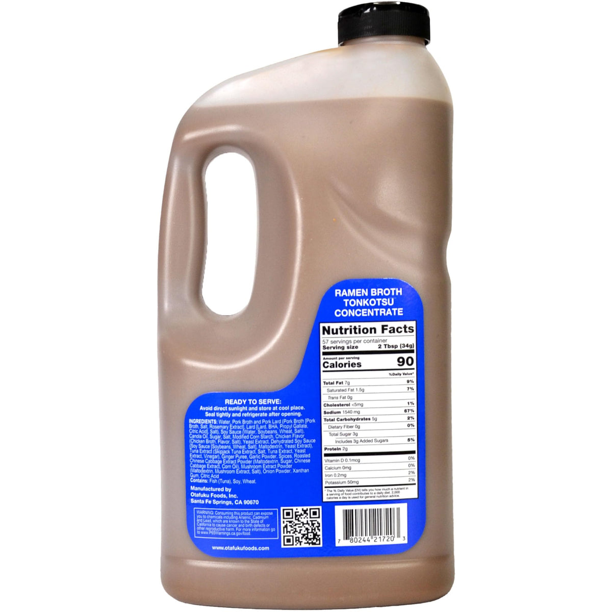 Tonkotsu Ramen Broth Concentrate 69.1 oz B68879
