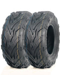 Set of 2 19x7-8 Tubeless ATV Tires V216