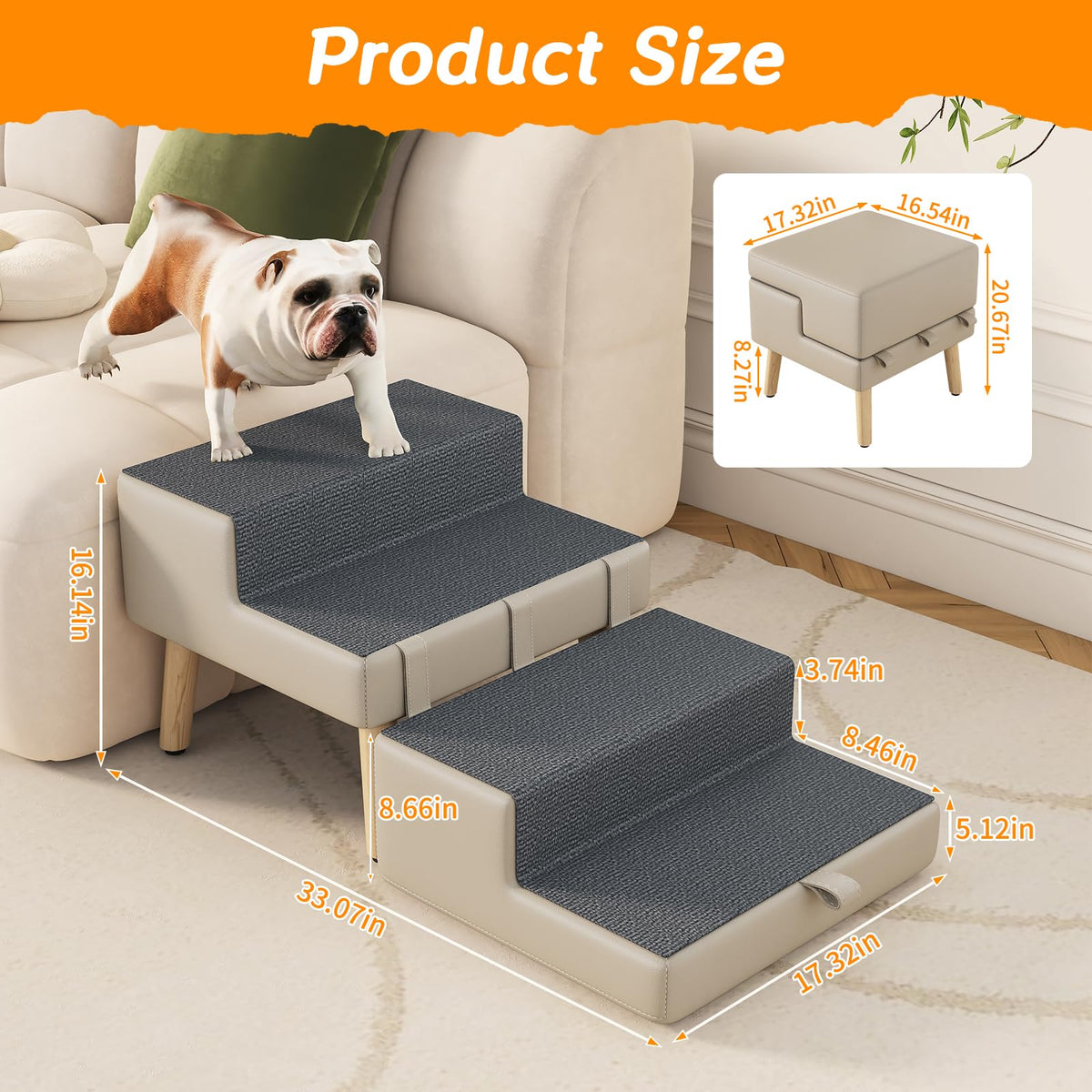 Wood Pet Stairs R19480