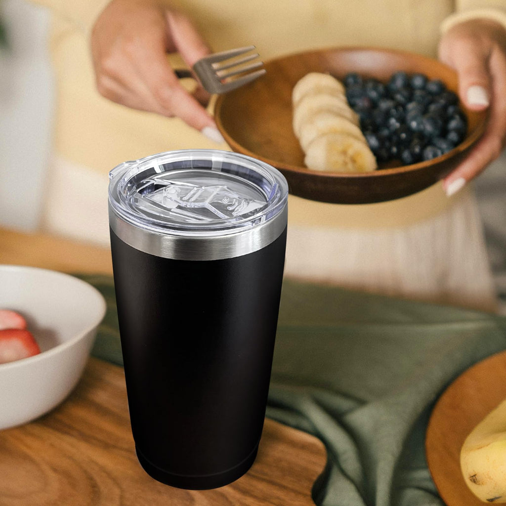 20 Pack Stainless Steel Insulated Tumbler with Straws T10508