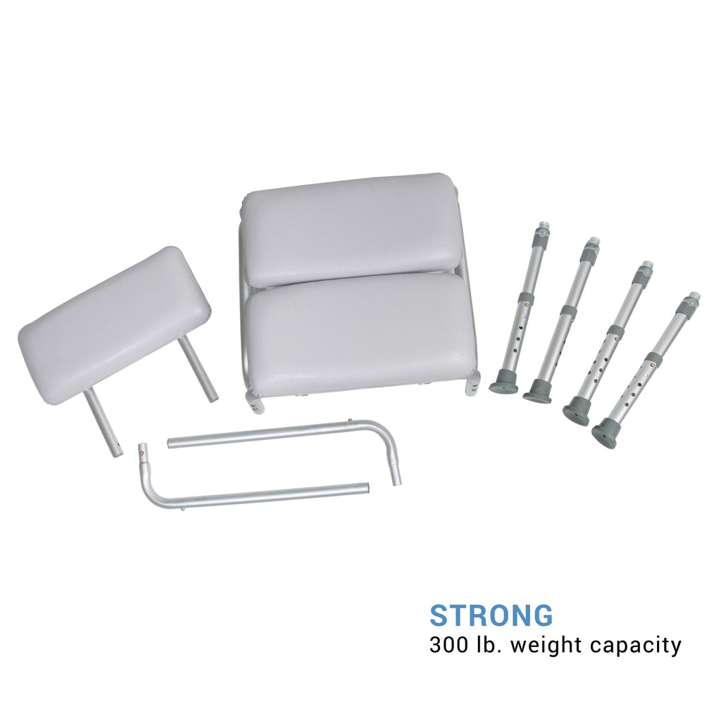 Padded Shower Chair with Backrest T952152