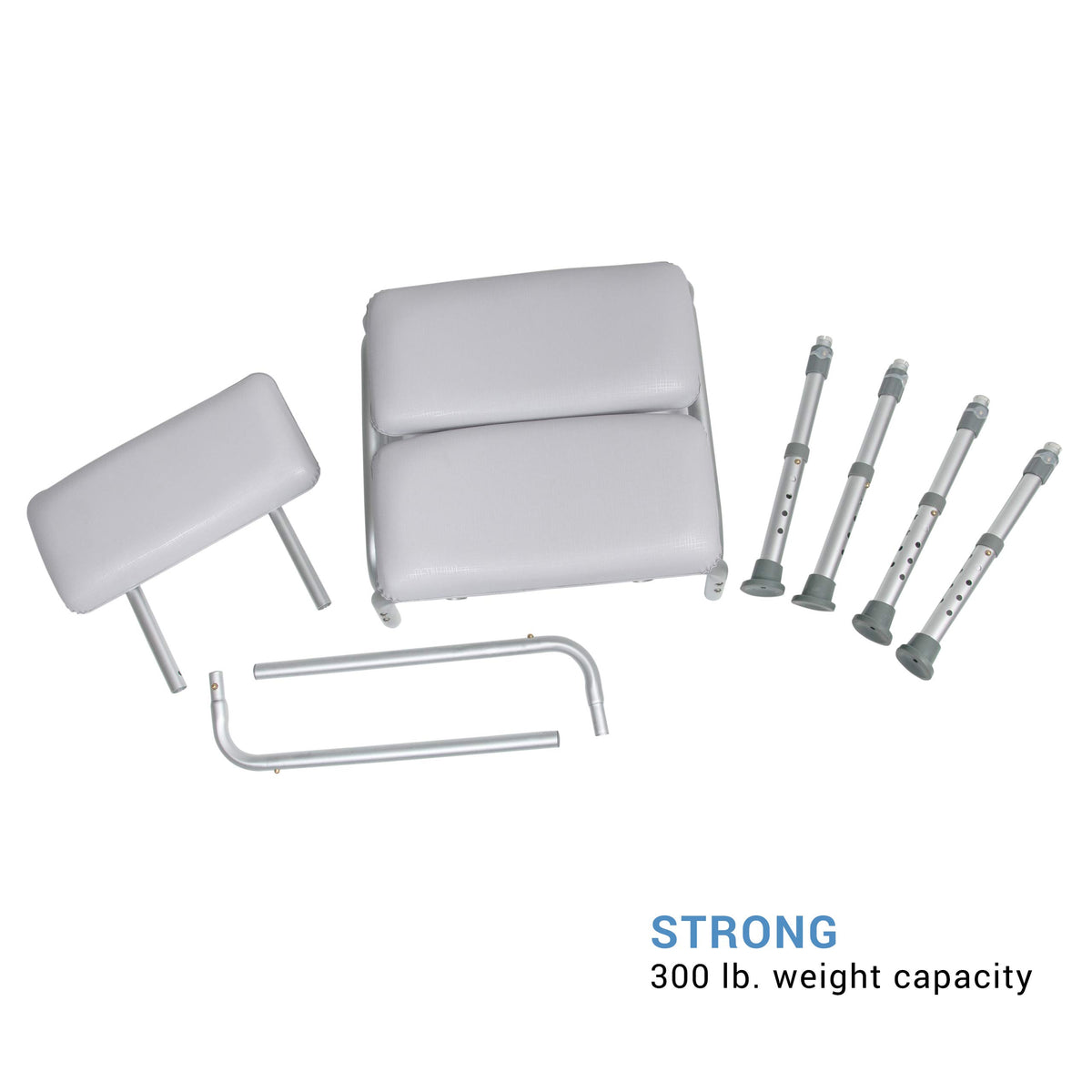 Padded Shower Chair with Backrest T952152