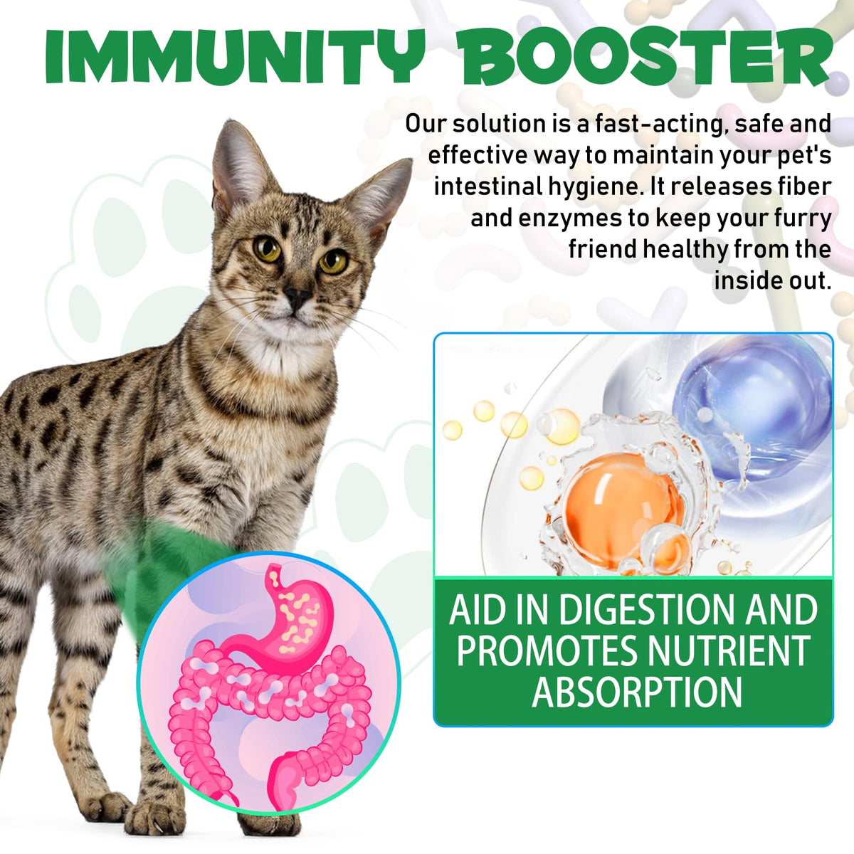 Cat Multivitamin Supplement Drops with Probiotic V9857