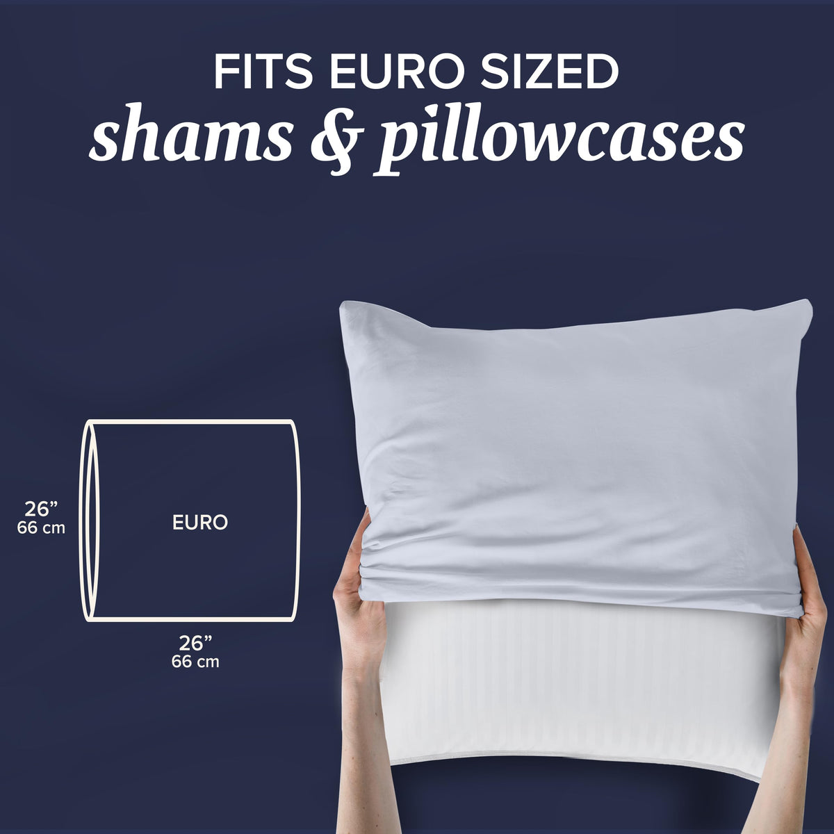 King Size & Euro Size Throw Pillows Sets of 2 K236