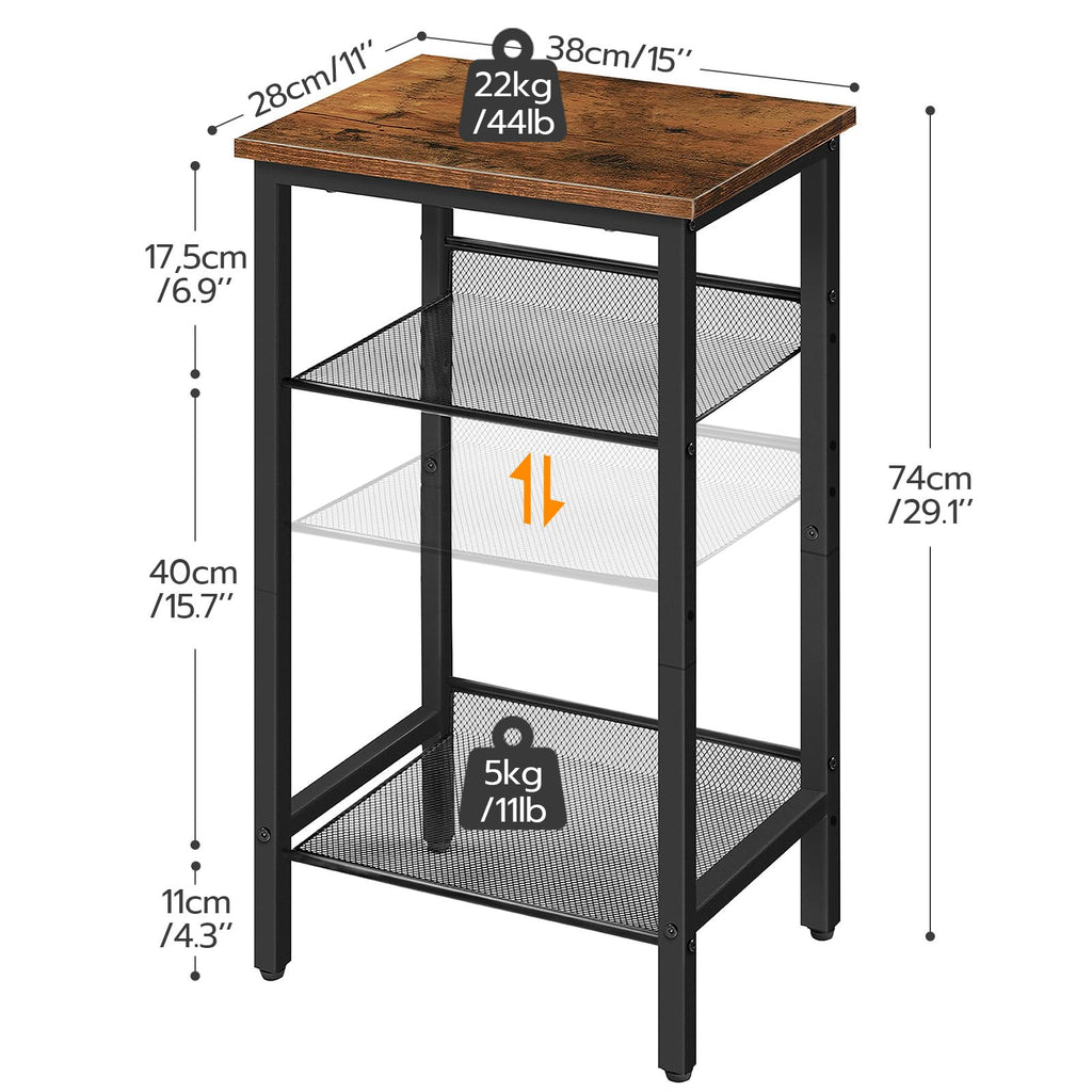 Tall 3-Tier Side Table O55708