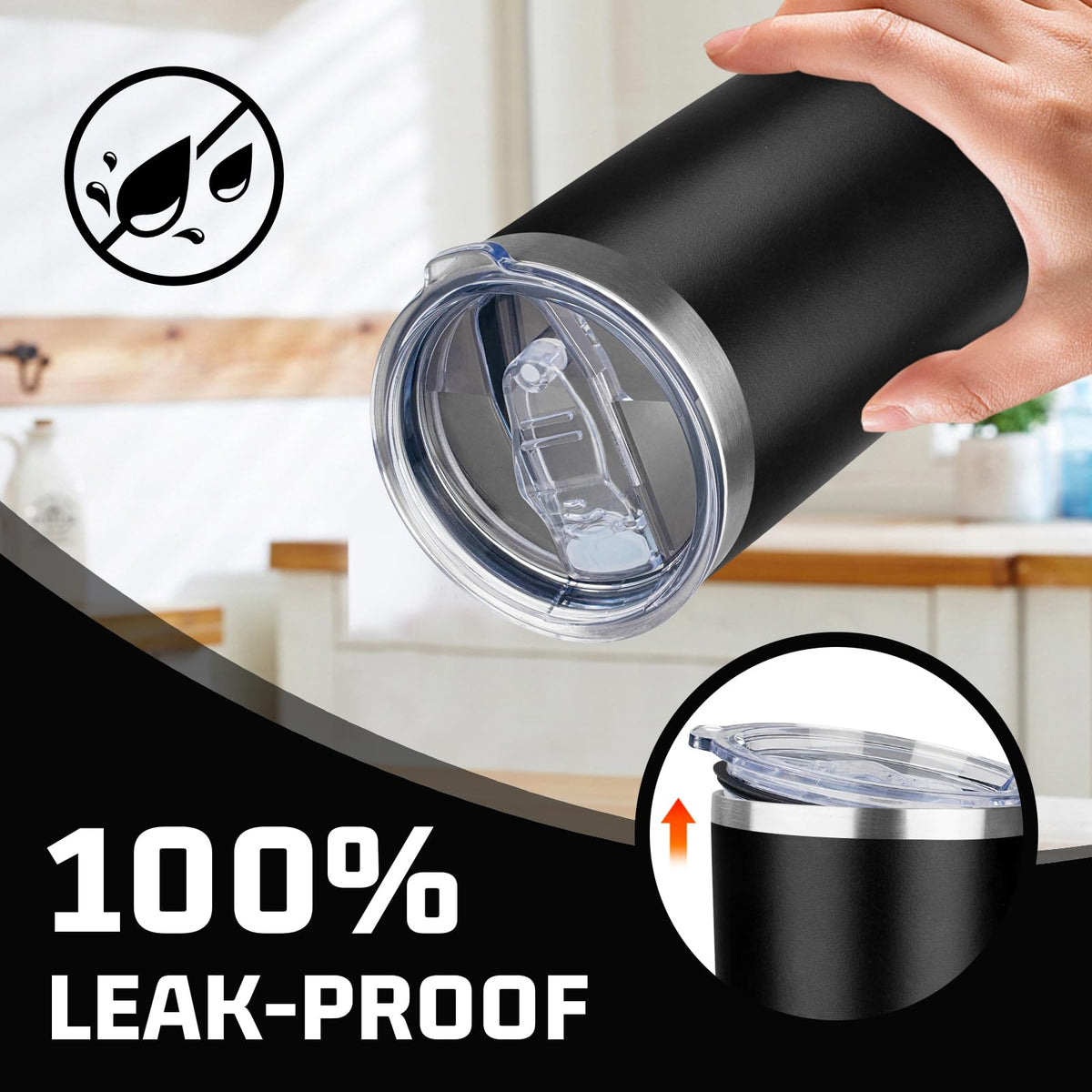 20oz Stainless Steel Insulated Tumbler with Lid I3213