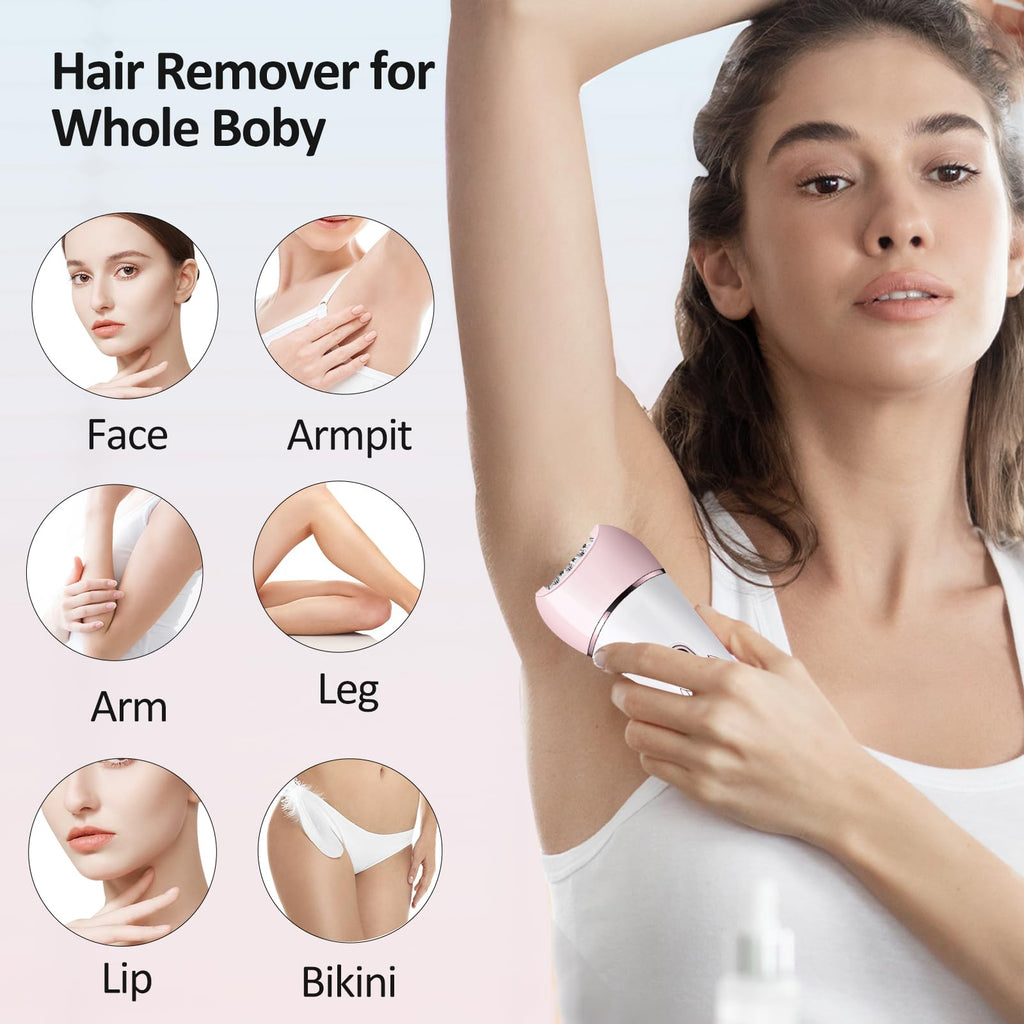 6 in 1 IPX7 Waterproof Rechargeable Epilator J747412