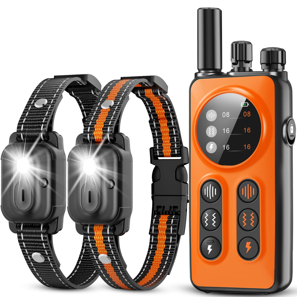 Orange Dog Training Collar with Remote C41862