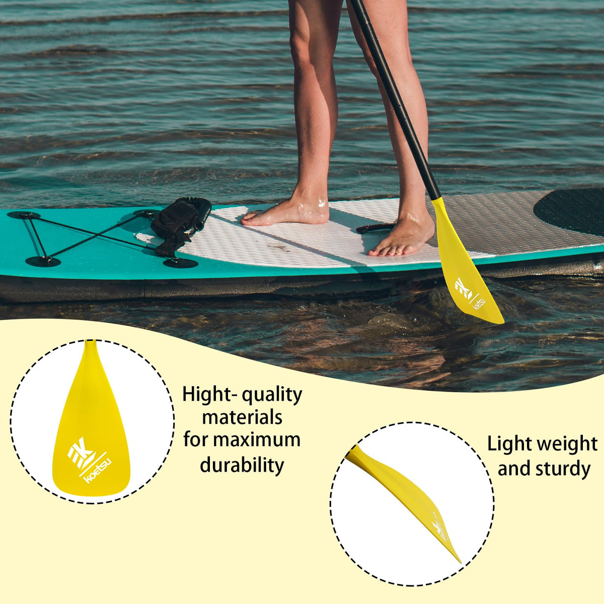 Adjustable 2-in-1 SUP & Canoe Paddle R495