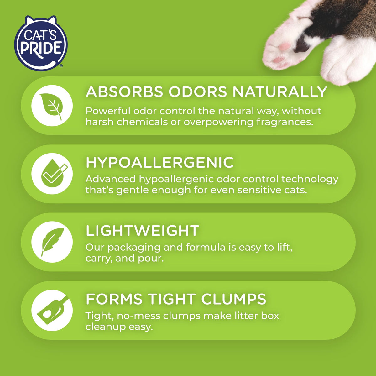Lightweight Hypoallergenic Clumping Litter 10lb L9866