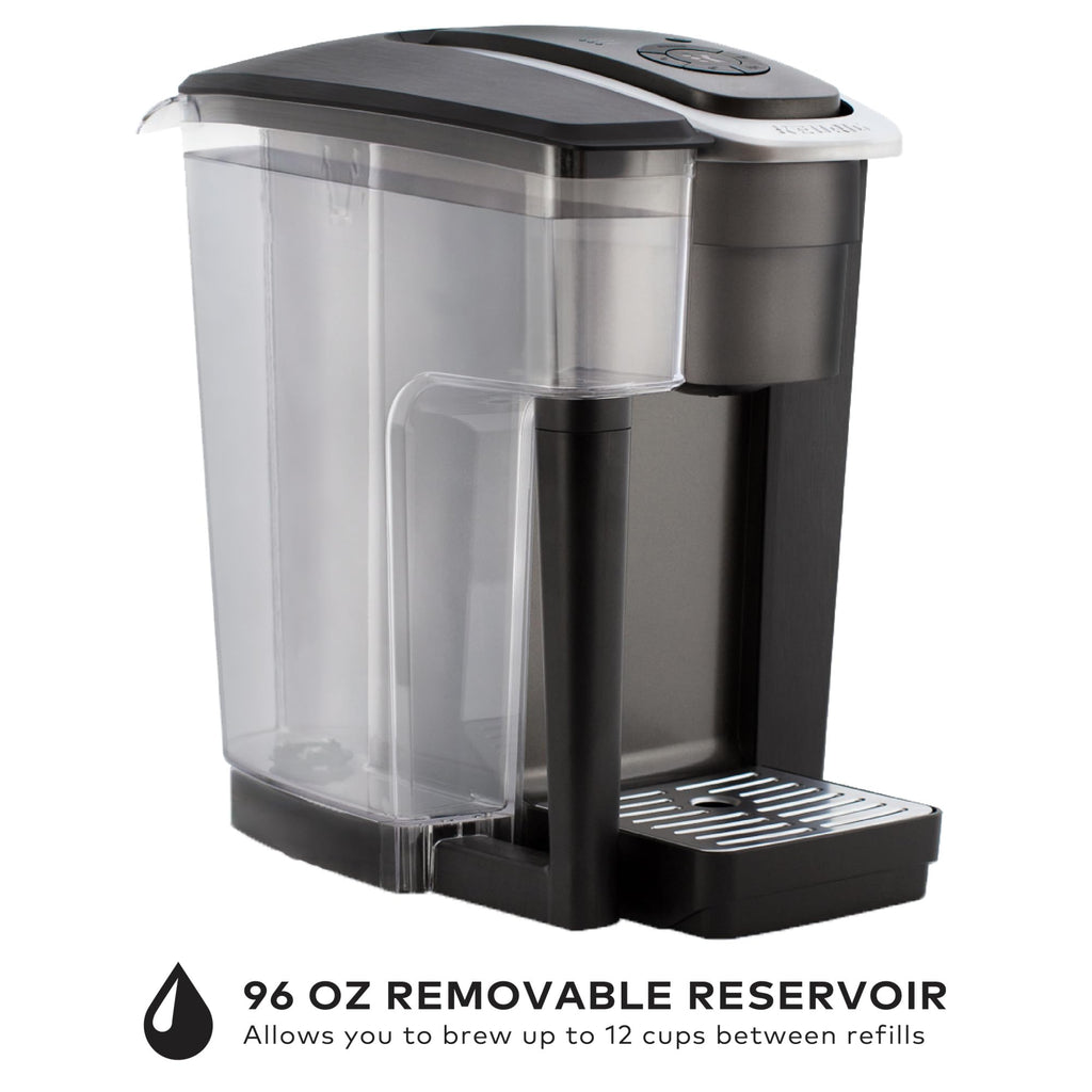 Single Serve Coffee Maker, 96 oz Water Reservoir, Black U7370