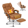 Heated Reclining Office Chair with Footrest B152