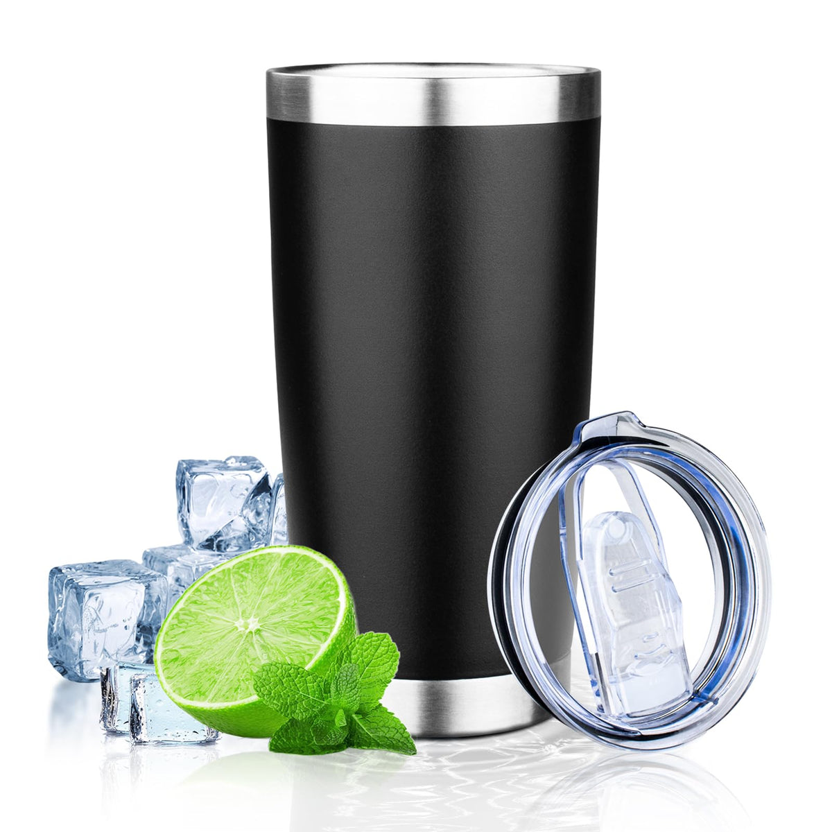 20oz Stainless Steel Insulated Tumbler with Lid I3213