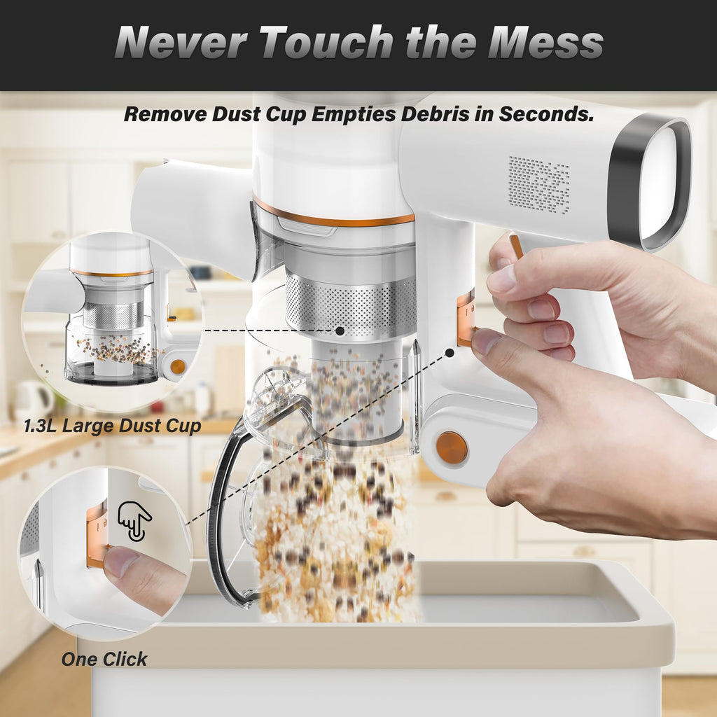 Cordless Stick Vacuum Cleaner 40000Pa Lightweight Handheld B657404