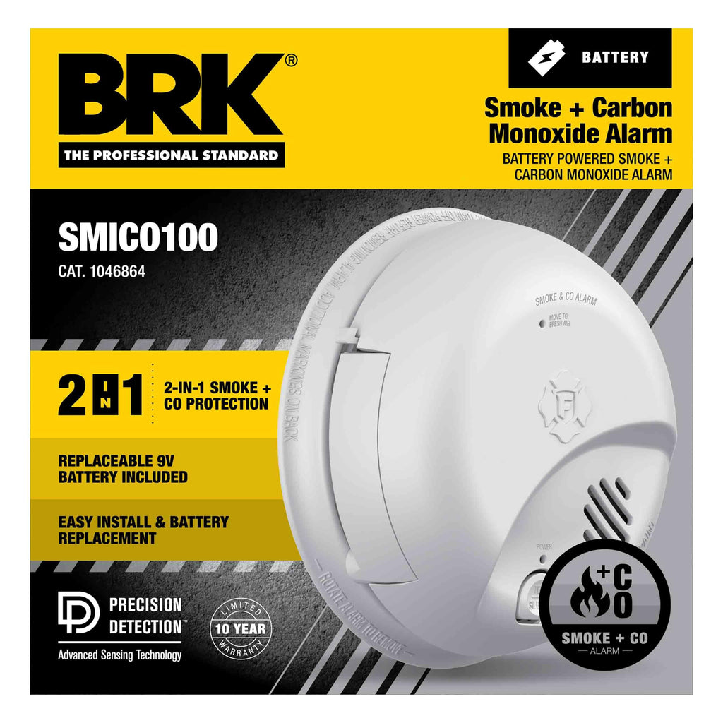 Battery Combination Smoke & Carbon Monoxide Alarm A142976