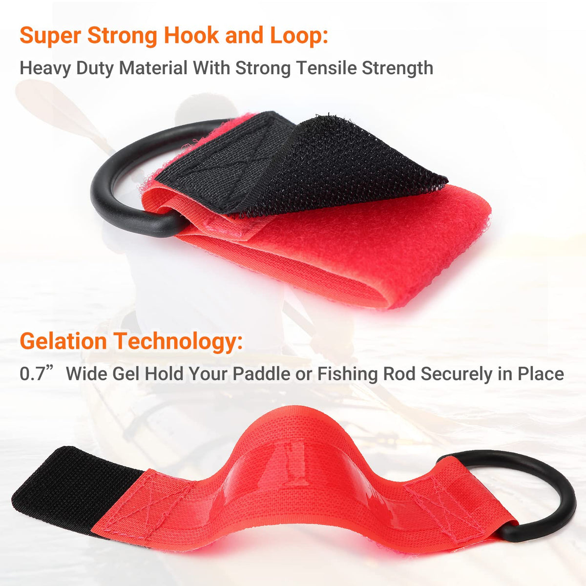Paddle Leash with Gel Grip E437099