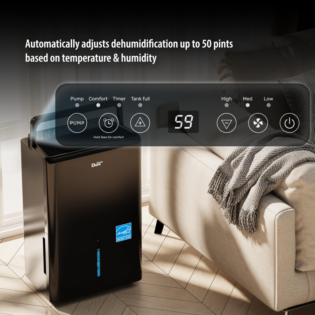 50 Pints Dehumidifier with Pump W7872