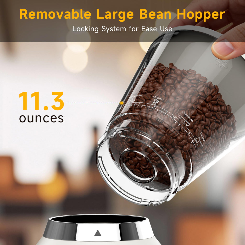 Conical Burr Coffee Grinder, 34 Settings P2804