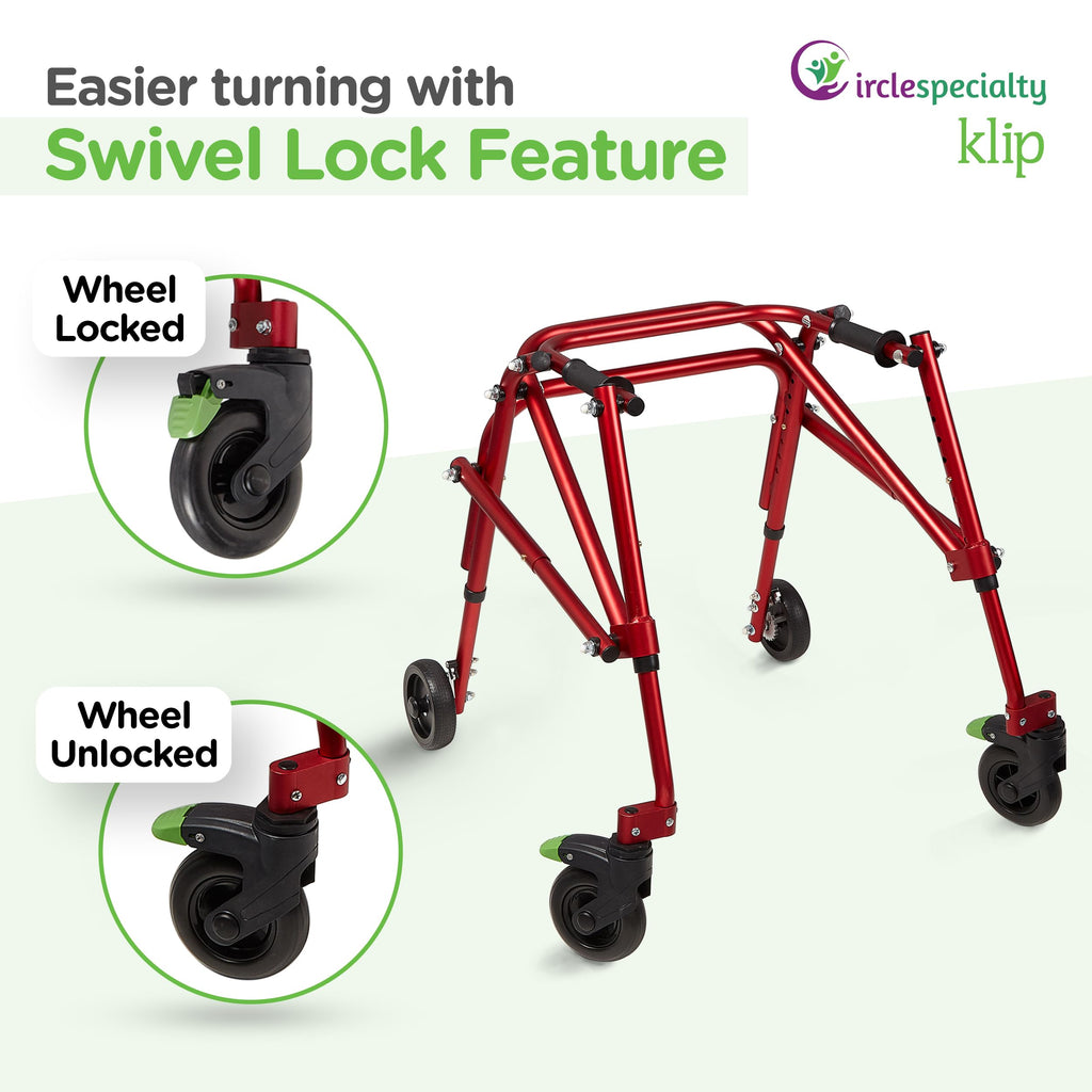 Posterior Rollator Walker 4 Wheel W67529