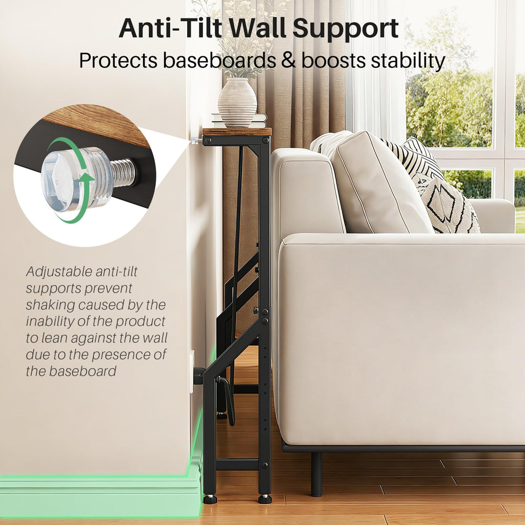 Narrow Console Table with Power Outlet U6962