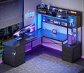 L Shaped Gaming Desk with 6 Drawers R963732