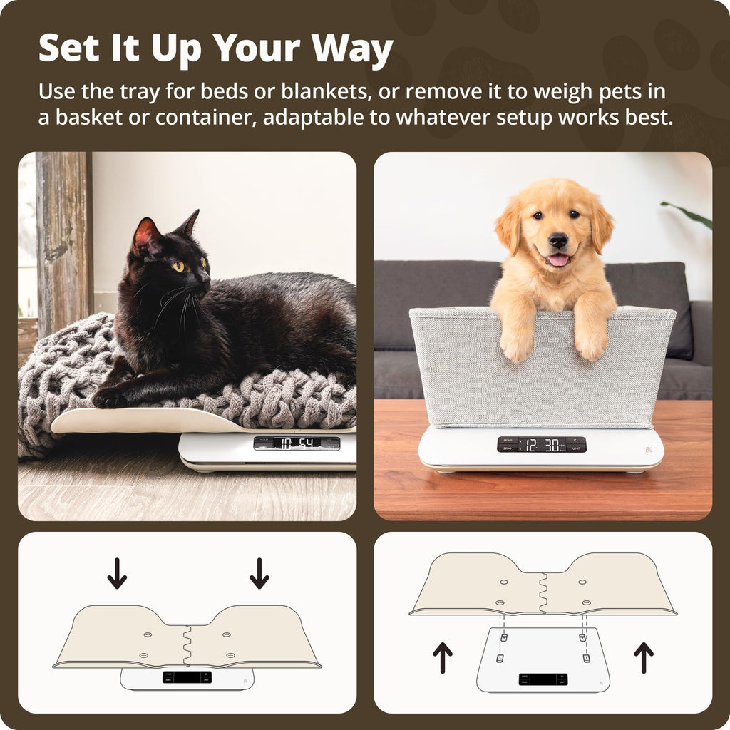 Digital Pet Scale for Cats, Dogs & Small Animals F9920