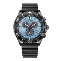 Black Stainless Steel Chronograph Watch R111813