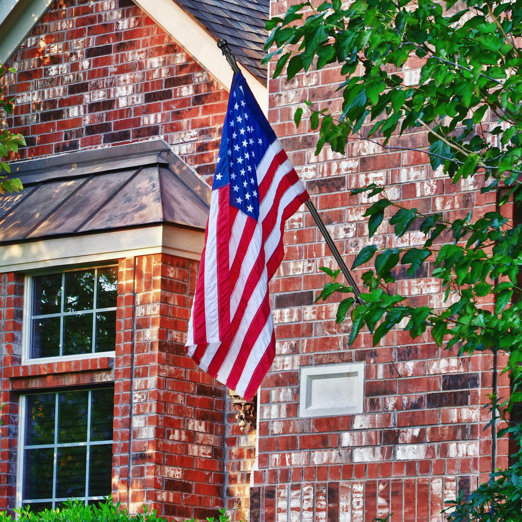5ft Stainless Steel Flag Pole Kit with Bracket Y817