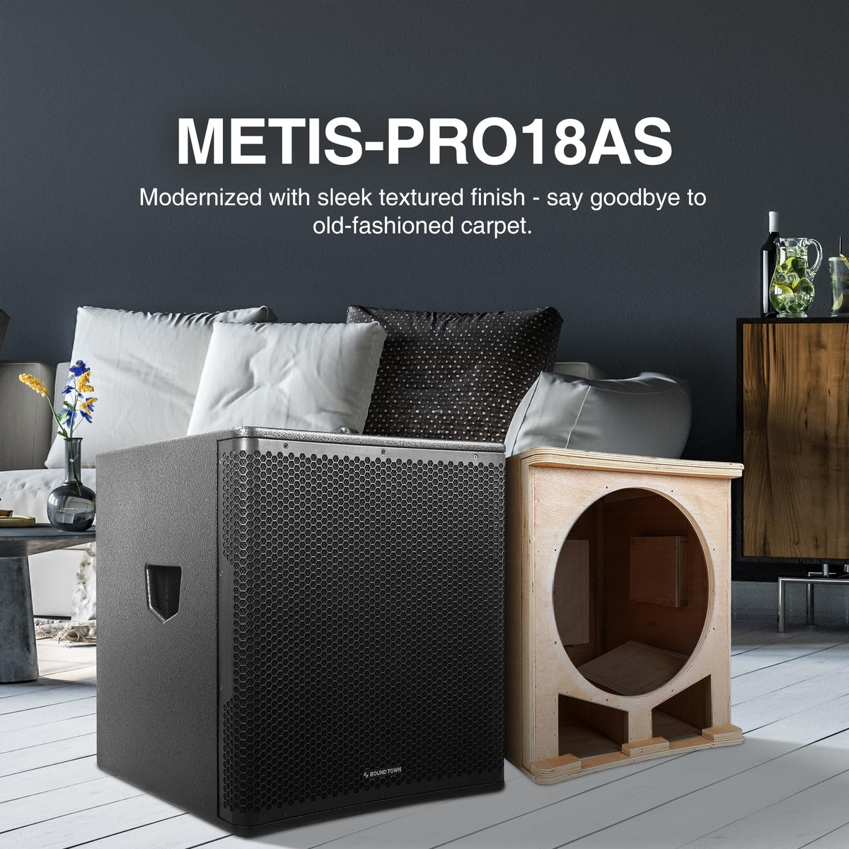 18" 2400W Powered Subwoofer J78513