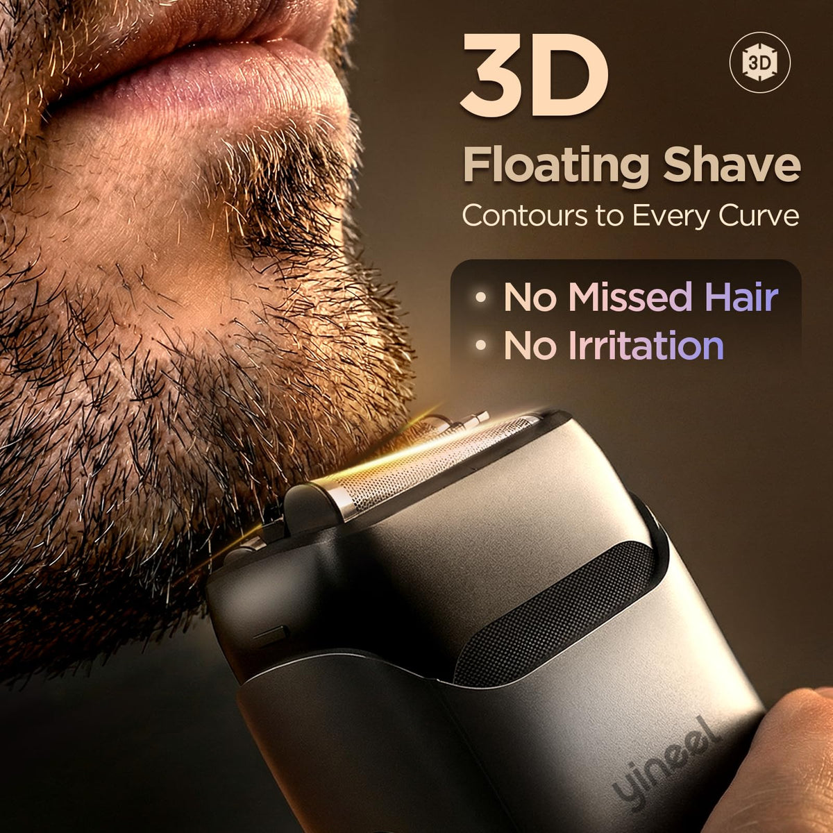 Portable Mini Electric Foil Shaver with Case I105