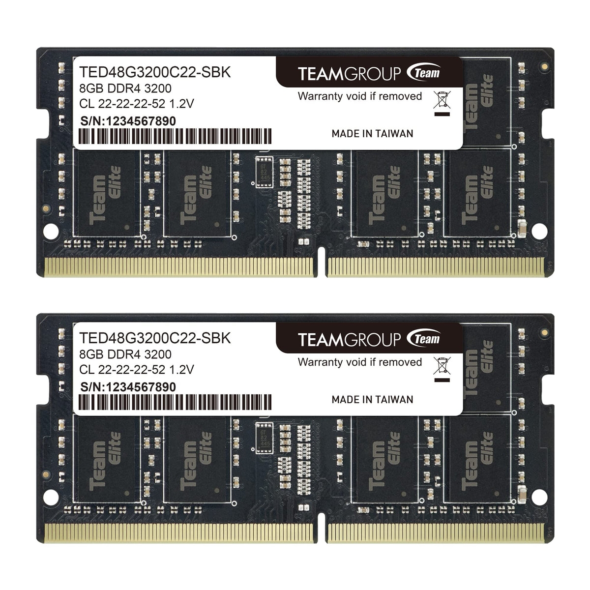 DDR4 16GB Kit 3200MHz SODIMM Laptop Memory J911985