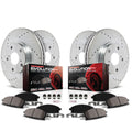Brake Pad & Rotor Kit Front & Rear Q490607