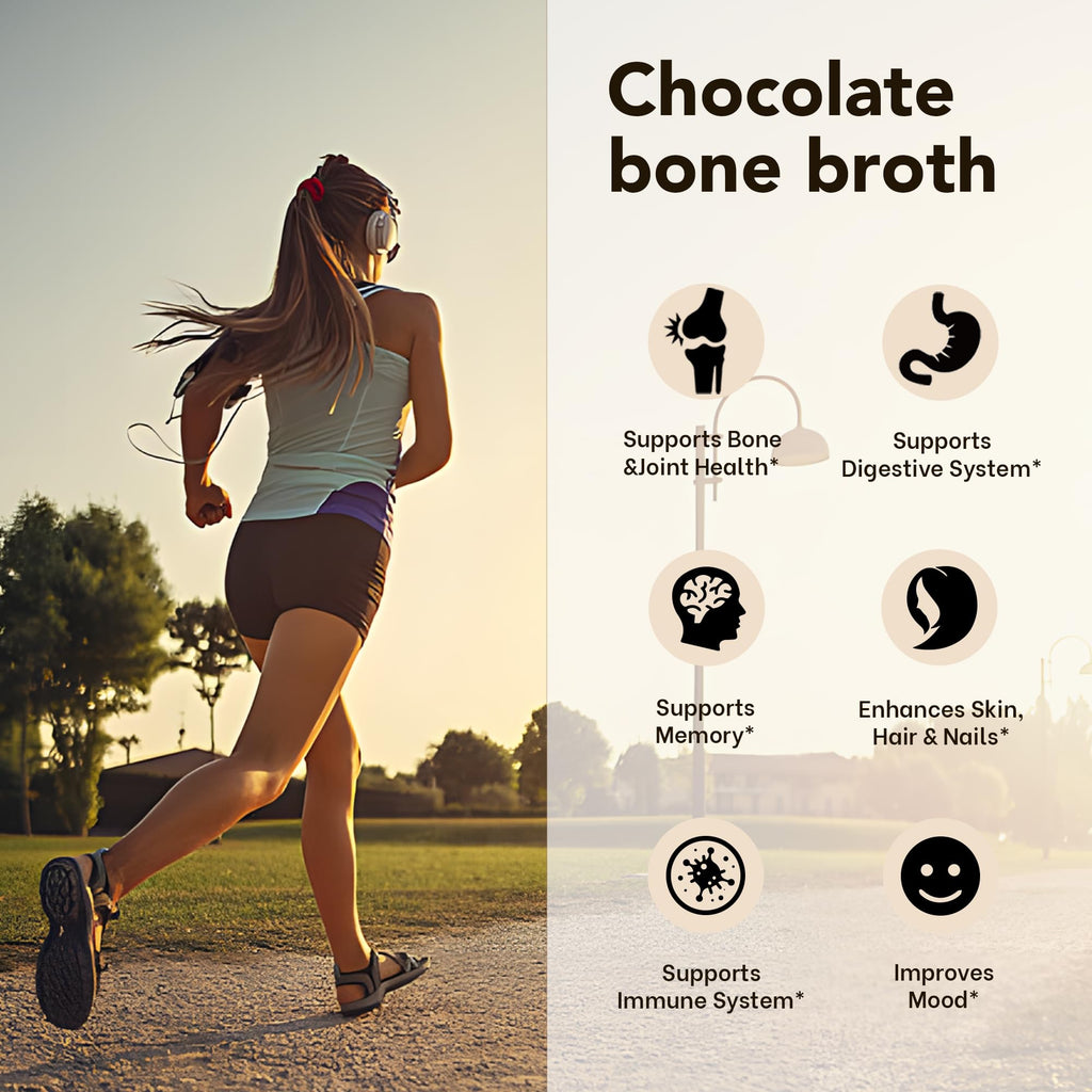 Bone Broth Protein Powder Hot Chocolate Cocoa Q7220