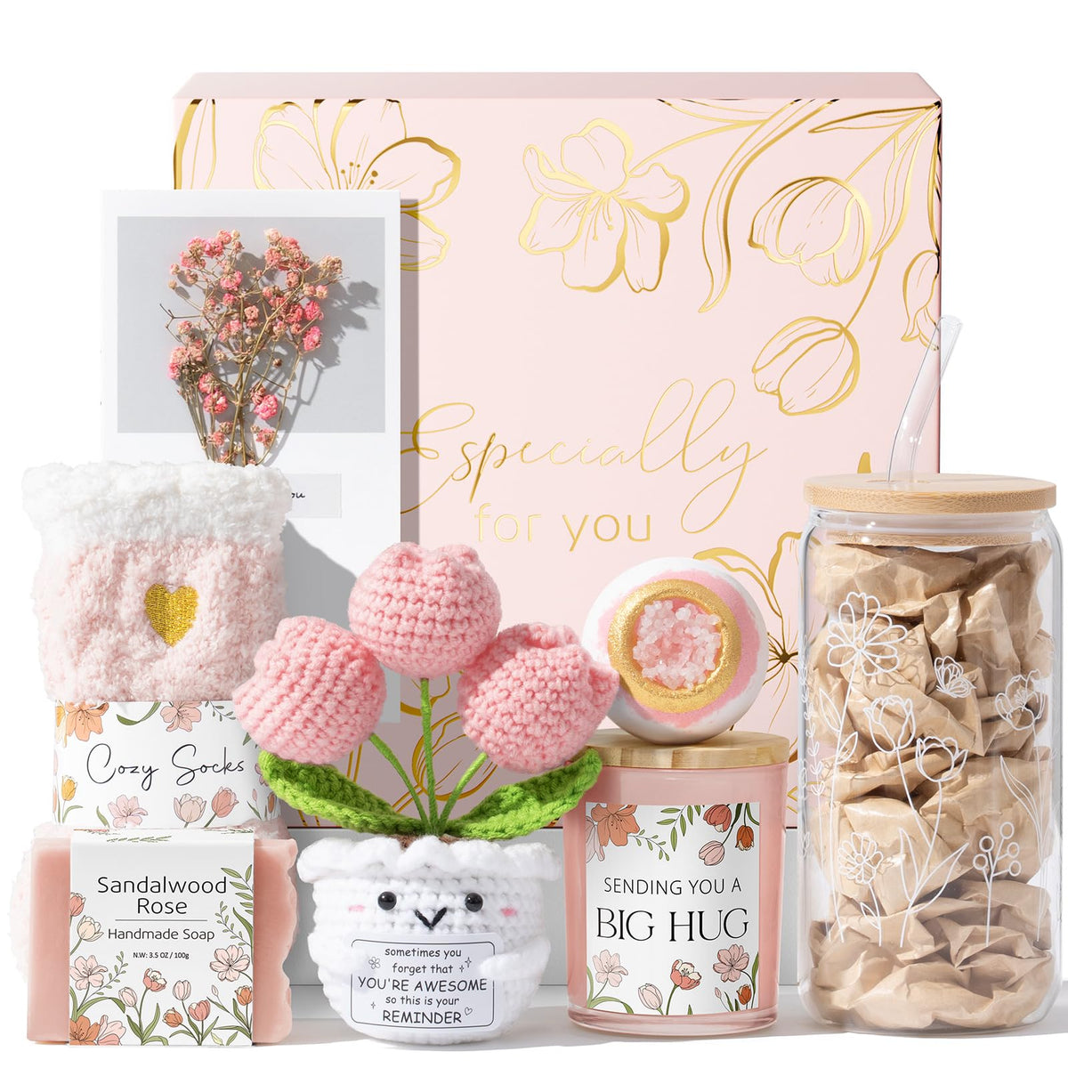 Self Care Spa Gift Basket Set U994