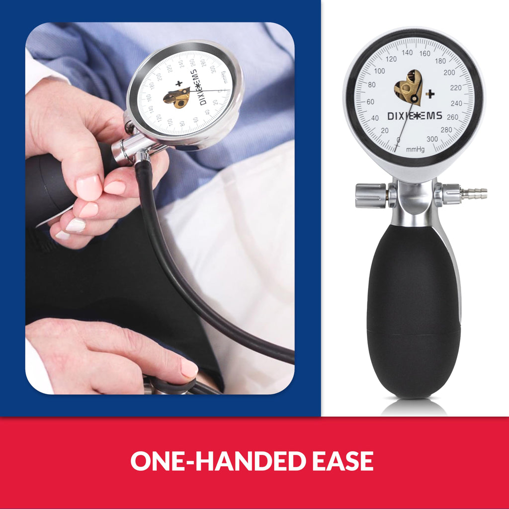 Black Aneroid Sphygmomanometer Blood Pressure Cuff W84152