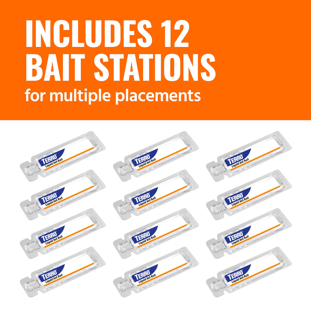 Liquid Ant Killer Bait Stations 12-Pack Z45260