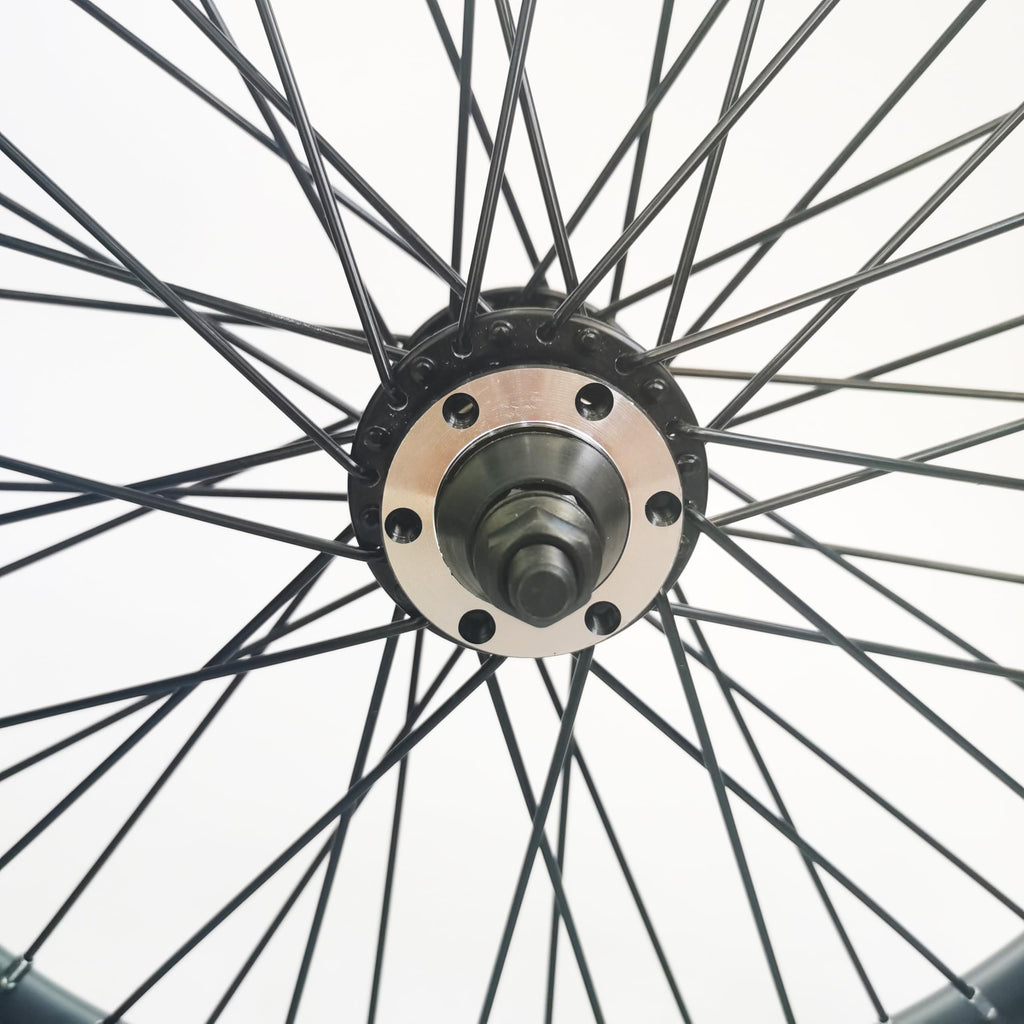 20" 26" Heavy Duty Bicycle Rear Wheel Rim 48 Spokes Aluminum Alloy Disc Brake Z12898