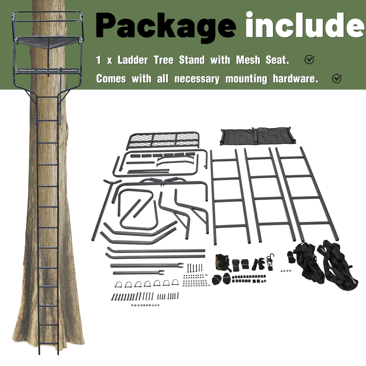 2-Man Ladder Tree Stand R80640
