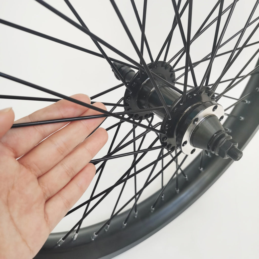 20" 26" Heavy Duty Bicycle Rear Wheel Rim 48 Spokes Aluminum Alloy Disc Brake Z12898