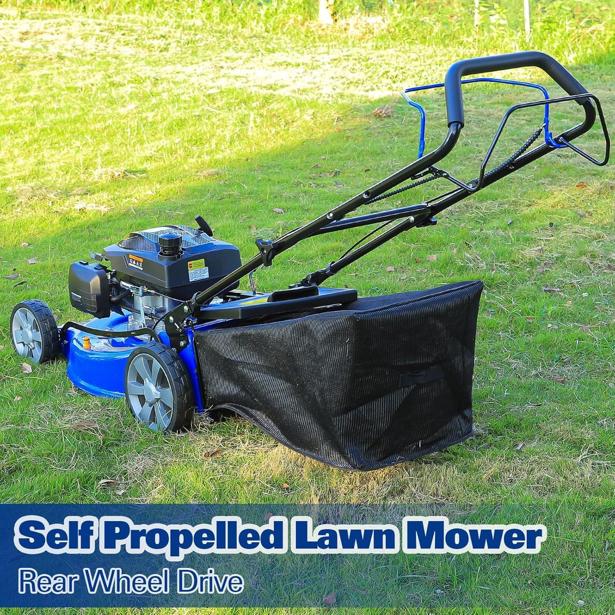 21" Self Propelled Gas Lawn Mower O30709