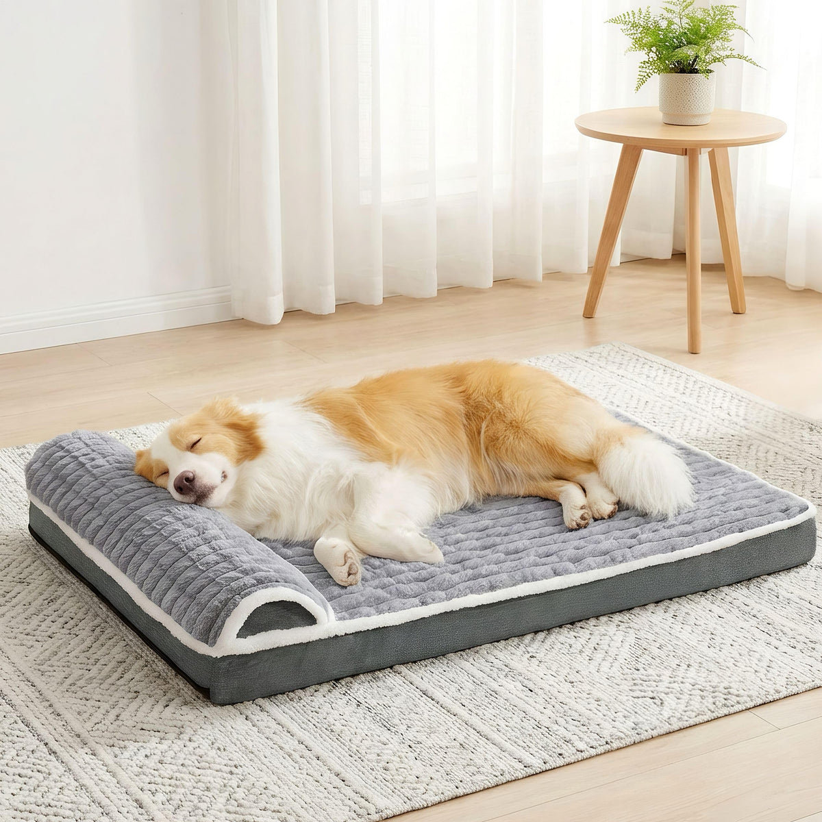 Large Dog Bed 36''X24'' Grey N928745