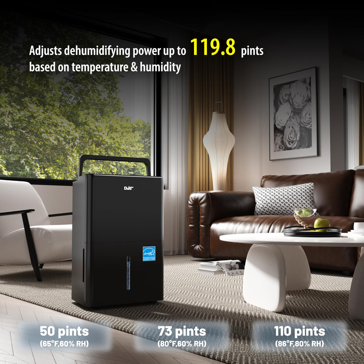 50 Pints Dehumidifier with Pump W7872